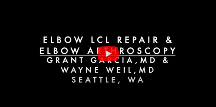 Elbow LCL Repair Elbow Arthroscopy